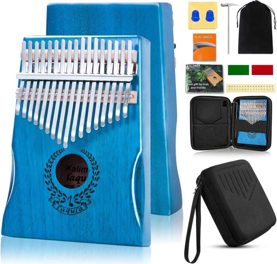 Kalimba Duimpiano Muziekinstrument Inclusief Accessoires Premium