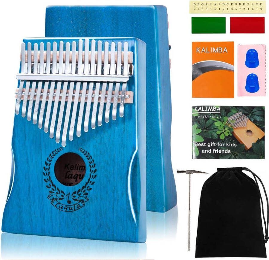 Kalimba Duimpiano Muziekinstrument Inclusief Accessoires Premium