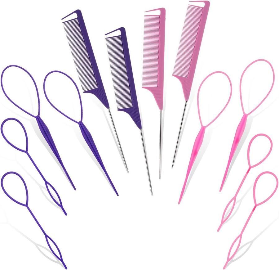 Kammen set -Professionele stylingkammenset 12pcs