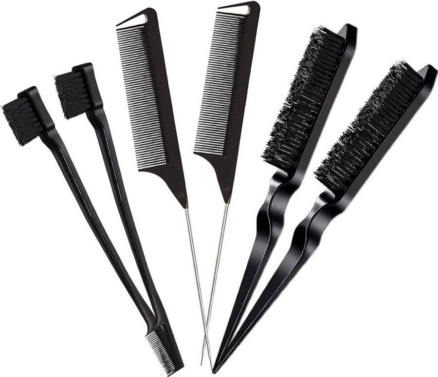 Kammen set -Professionele stylingkammenset set of 6