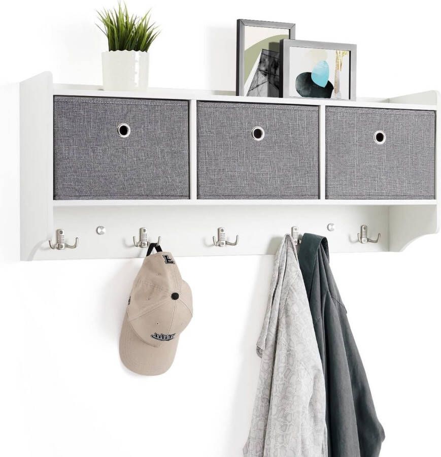 Kapstok mobiel Kledingrek voor kleding jassen hoeden tassen Coat Rack Wall Coat Rack