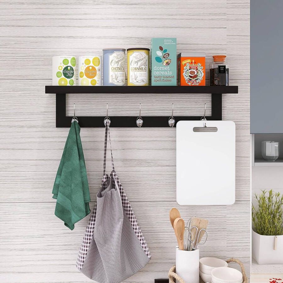 Kapstok mobiel Kledingrek voor kleding jassen hoeden tassen Coat Rack Wall Coat Rack