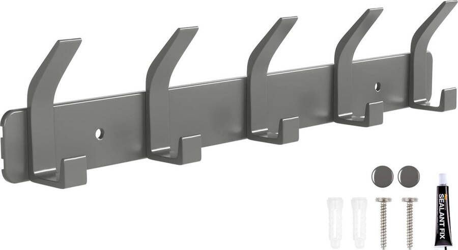 Kapstok mobiel Kledingrek voor kleding jassen hoeden tassen Coat Rack Wall Coat Rack