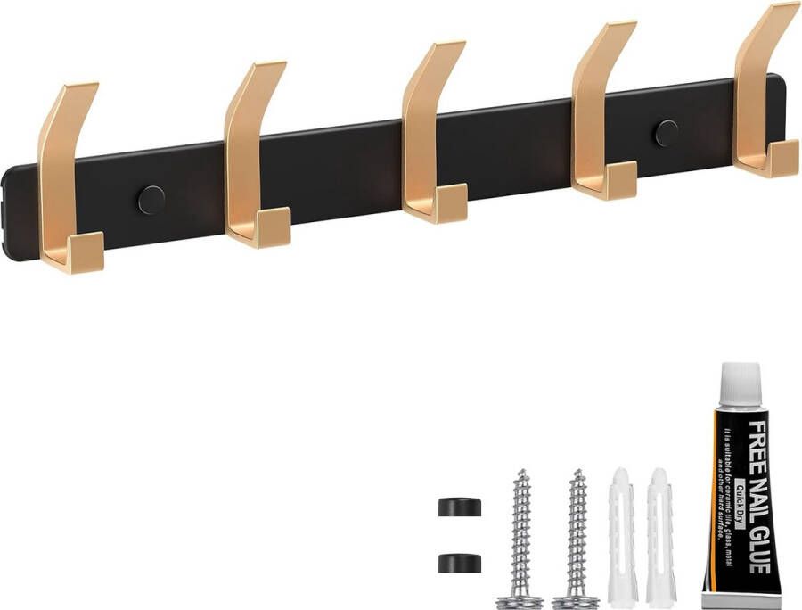 Kapstok mobiel Kledingrek voor kleding jassen hoeden tassen Coat Rack Wall Coat Rack