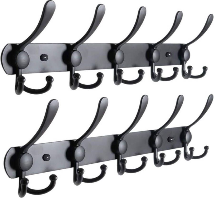 Kapstok mobiel Kledingrek voor kleding jassen hoeden tassen Coat Rack Wall Coat Rack_41.66 x 12.45 x 7.37 cm