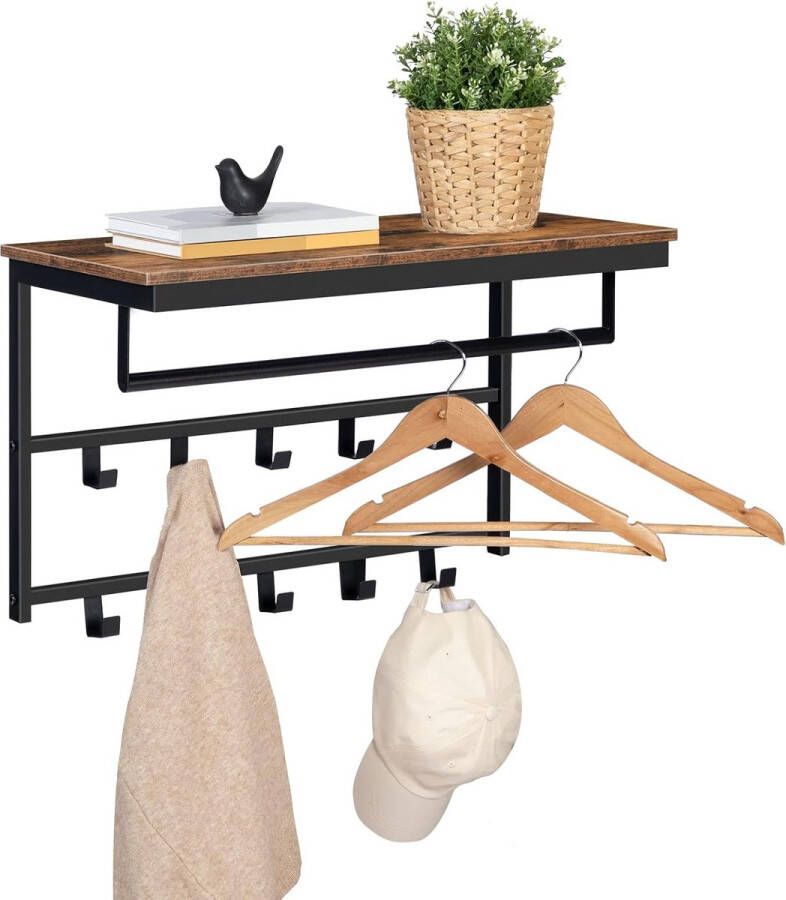 Kapstok mobiel Kledingrek voor kleding jassen hoeden tassen Coat Rack Wall Coat Rack_60 x 30 x 42 cm