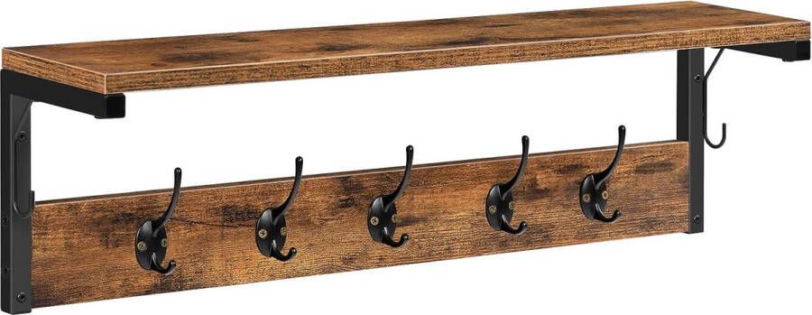 Kapstok mobiel Kledingrek voor kleding jassen hoeden tassen Coat Rack Wall Coat Rack_70 x 15 x 25 cm