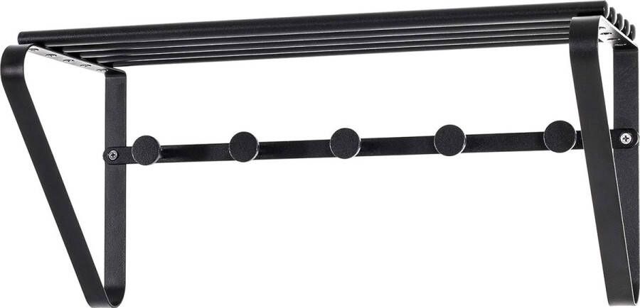 Kapstok mobiel Kledingrek voor kleding jassen hoeden tassen Coat Rack Wall Coat Rack_ W 45 x D 18 x H 20 cm