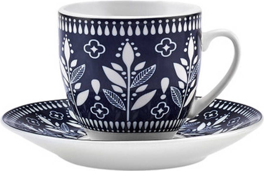 Karaca Peyker koffiekopjes set voor 6 personen 85 ml Stijlvol voor perfect koffiegenot
