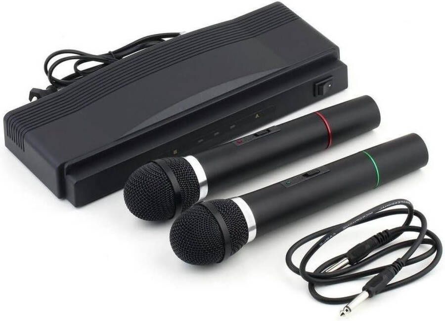 Karaoke set Karaoke machine Draadloze microfoons Draadloze ontvanger Professioneel Karaoke