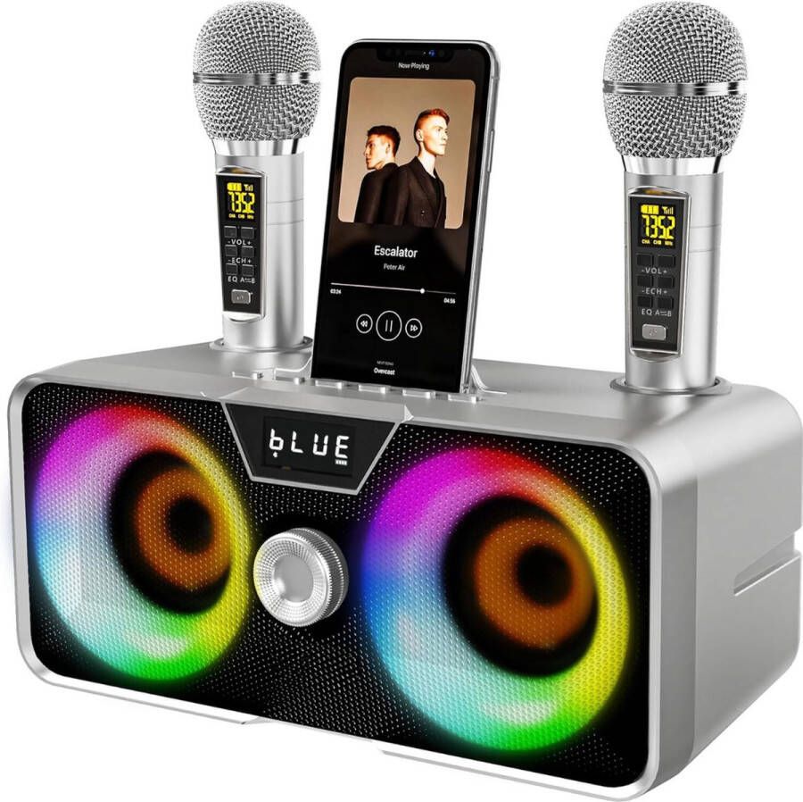 Karaoke Set Voor Volwassenen Karaoke Set Karaoke Set Met 2 Microfoons Karaoke Set Met Draadloze Microfoon Karaoke Set Draadloos
