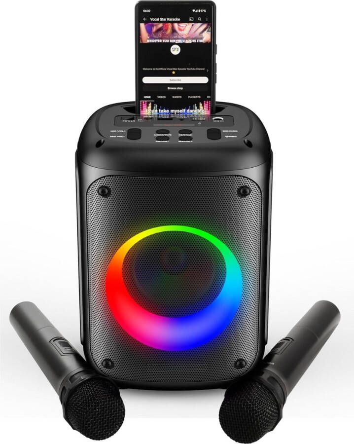 Karaoke Set Voor Volwassenen Karaoke Set Karaoke Set Met 2 Microfoons Karaoke Set Met Draadloze Microfoon Karaoke Set Draadloos