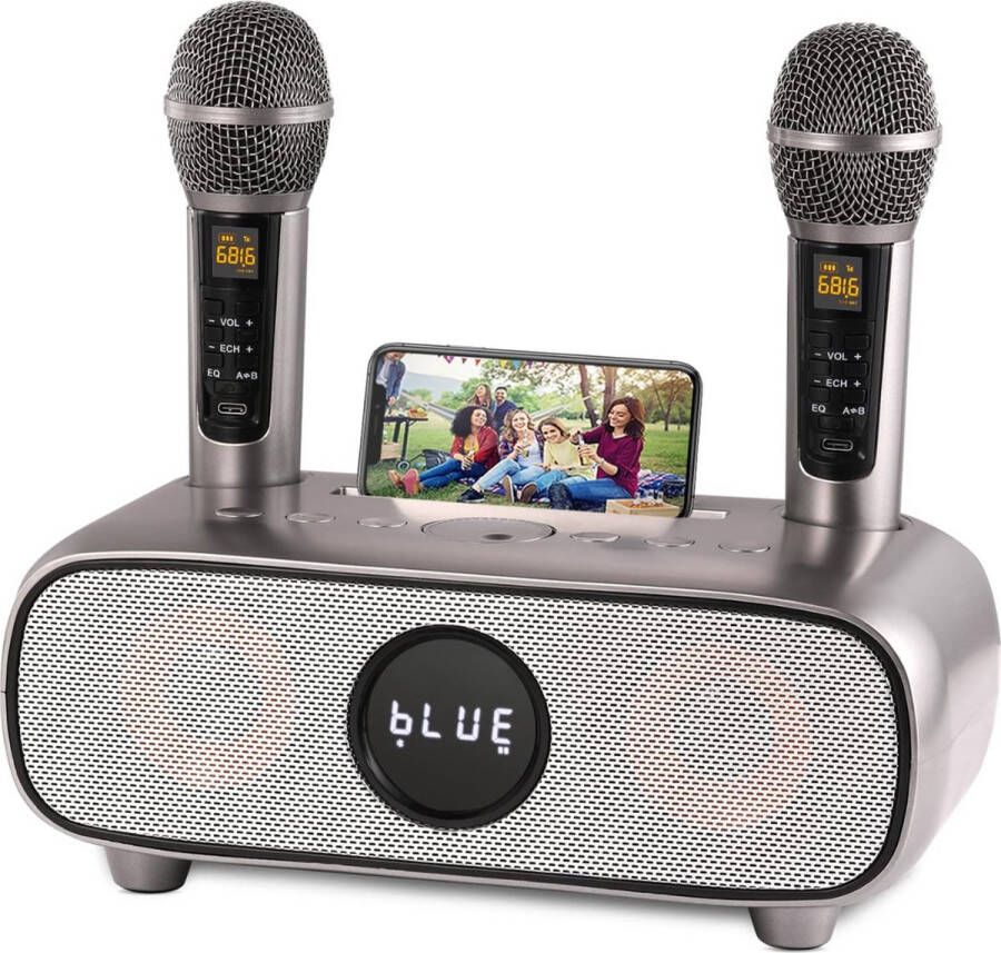 Karaoke Set Voor Volwassenen Karaoke Set Karaoke Set Met 2 Microfoons Karaoke Set Met Draadloze Microfoon Karaoke Set Draadloos