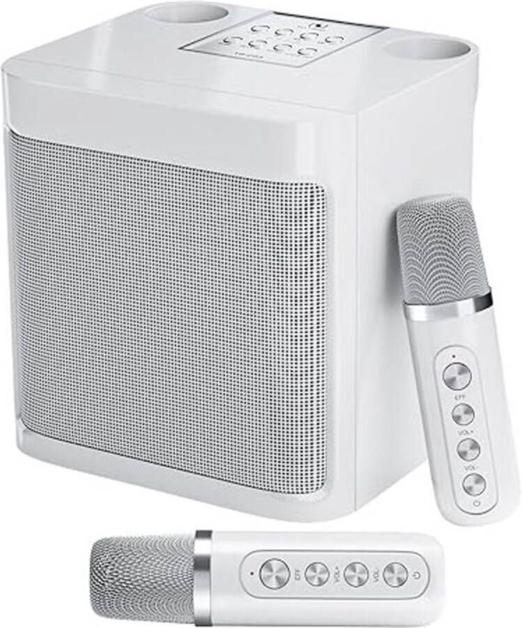 Karaokeset 2 microfoons karaoke microfoon draadloos -karaoke set voor volwassenen