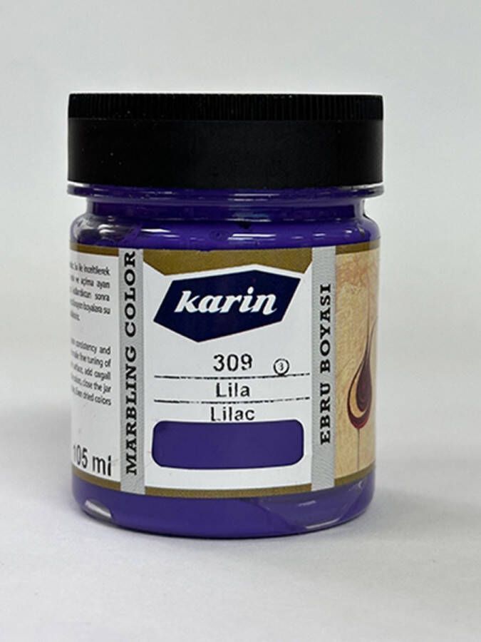 Karin Ebru Papiermarmer Verf Lila 105 ml