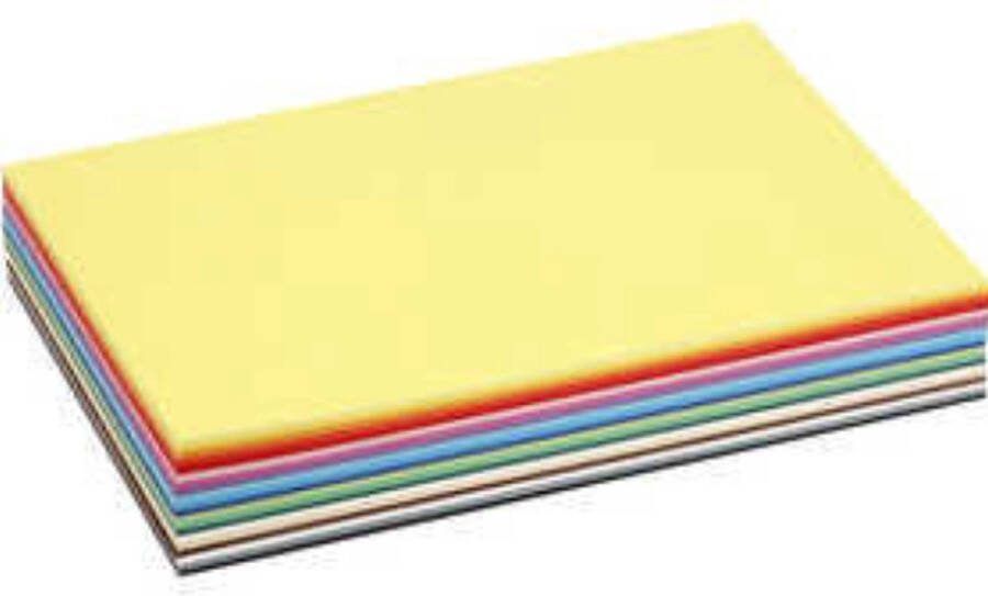 Creotime Karton Hobbykarton 20 Verschillende Kleuren DIY Kaarten Maken Knutselen A4 21x29 7cm 180 grams 300 vellen