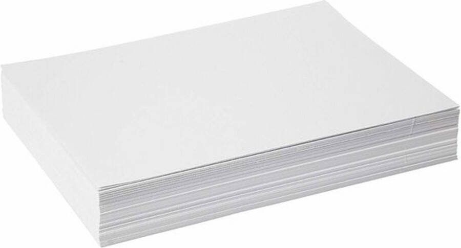 Karton Hobbykarton Wit A4 21x29 7cm 190 gr 250 vellen