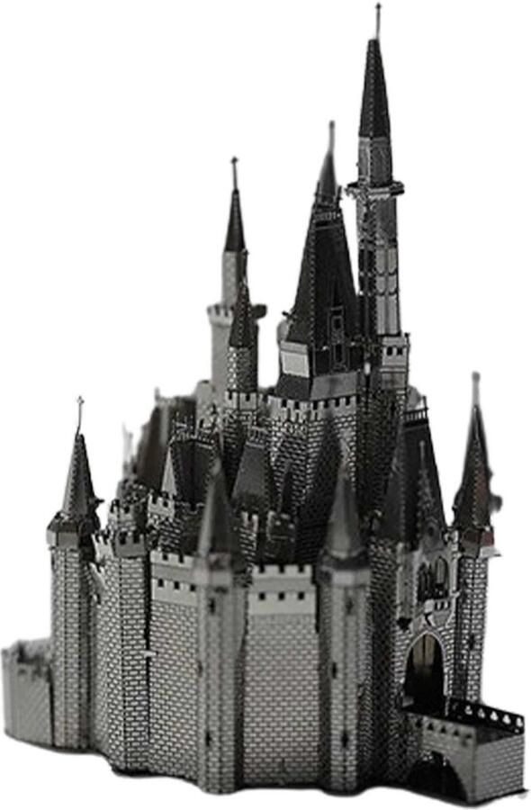 Kasteel 3D Metalen Miniatuur Bouwpakket Schaalmodel Puzzel Fort