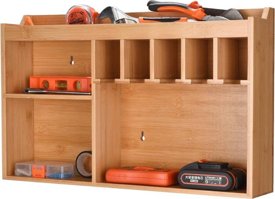 Kastlade-organizersysteem Gereedschapsorganisator Heavy-duty plank Organisator voor elektrisch gereedschap Boorhouder Wandmontage Boorlaadstation Werkplaatsuitrusting