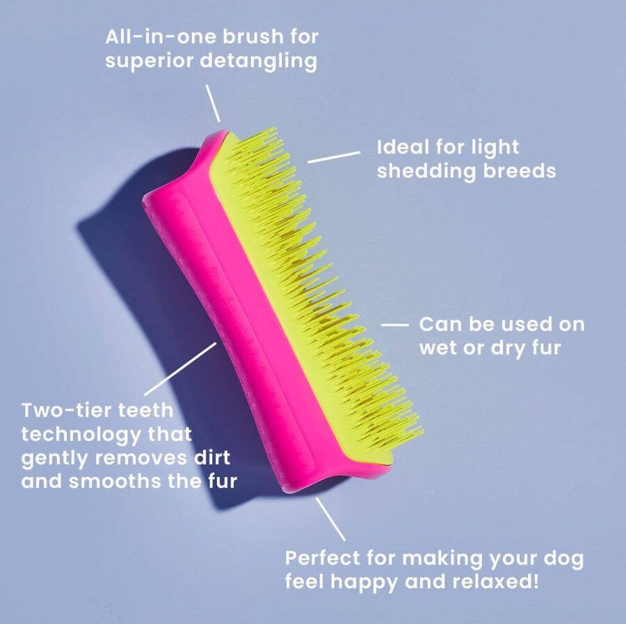 Kat Grooming Borstel Hond Slicker Borstel Huisdier Reinigingsvergieten Borstel Massage Kammen voor katten en honden met kort Medium & Lang Haar