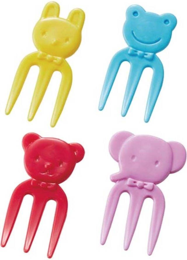 Kawaii Bentobox Prikkers Dierentuin decoratie 8 stuks Bento Picks Lunchbox prikkers