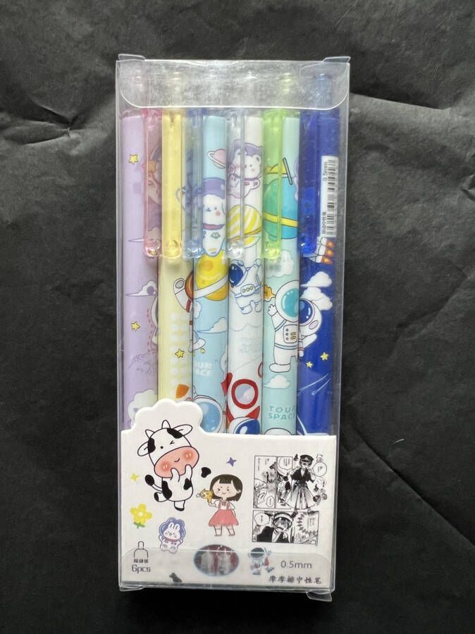 Kawaii Gelpennen in een beertjes thema (Kawaii animé & manga)