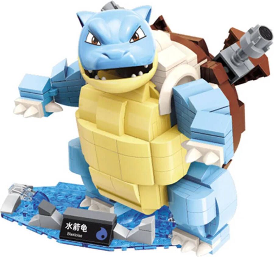 Keeppley Pokemon Blastoise Actiefiguur Bouwstenen Figuren 385 Stenen Bouw Speelgoed