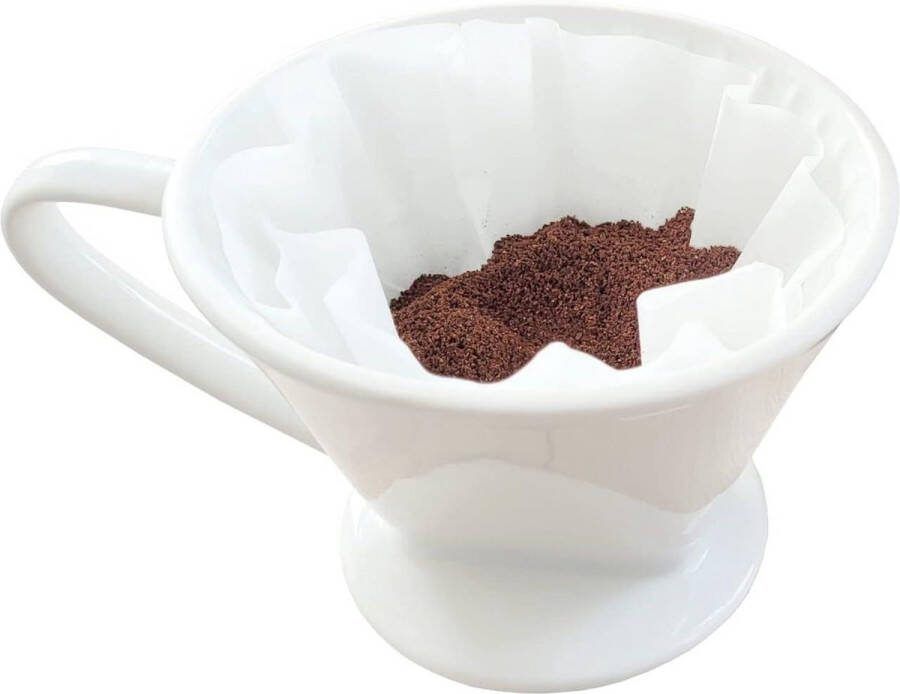 Keramisch permanent koffiefilter voor filterzakken herbruikbaar en veilig ca. 765 gram