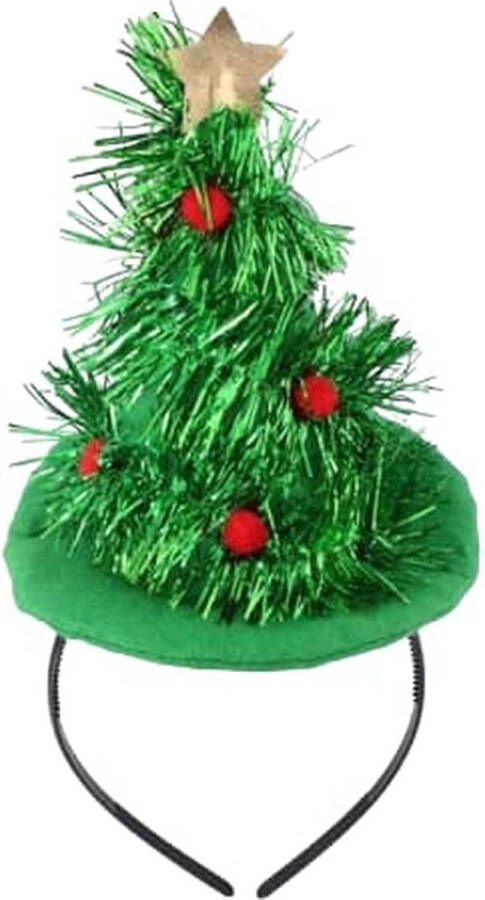 Kerstboom diadeem haarband kerst