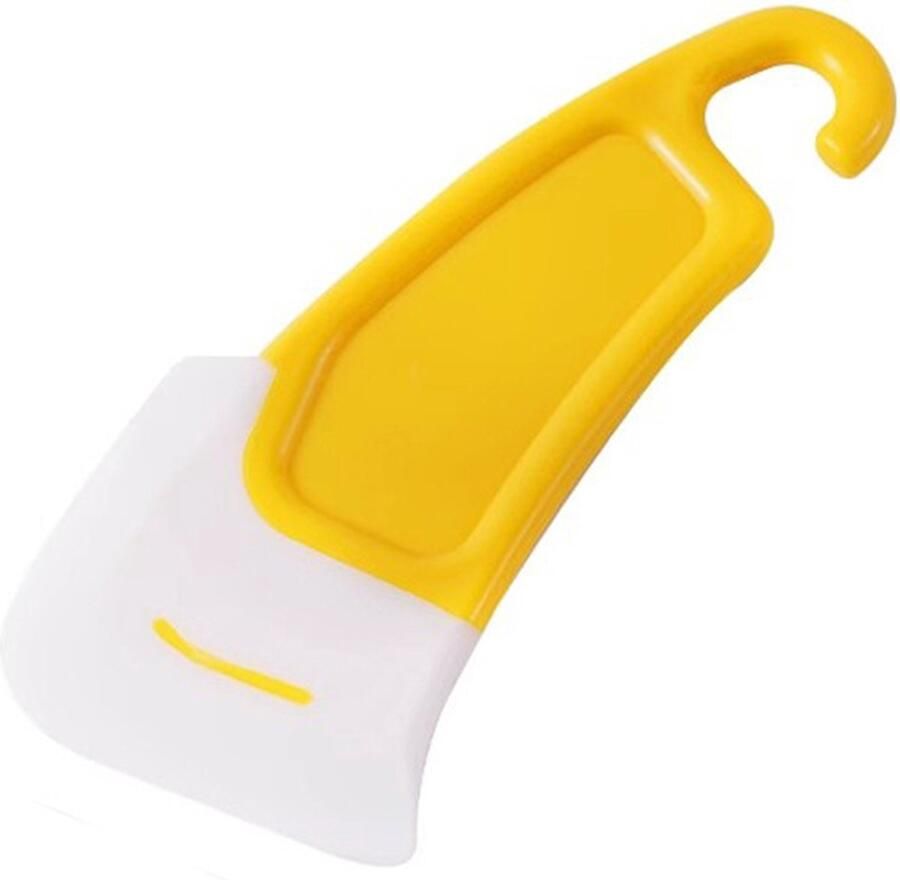 Keuken schraper Keuken Accessoires Deeg Spatel Deegsnijder hittebestendig deegschraper geel Keukenschraper keuken schoonmaak gereedschap