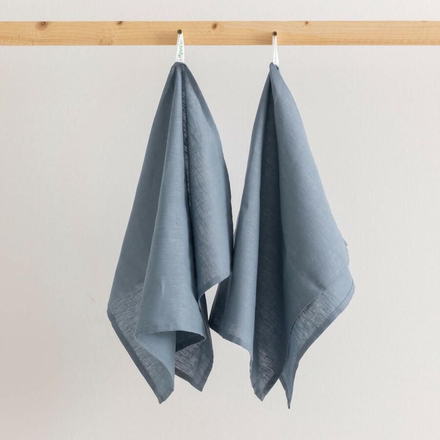 Keukendoek Belum Blauw 45 x 70 cm 2 Stuks