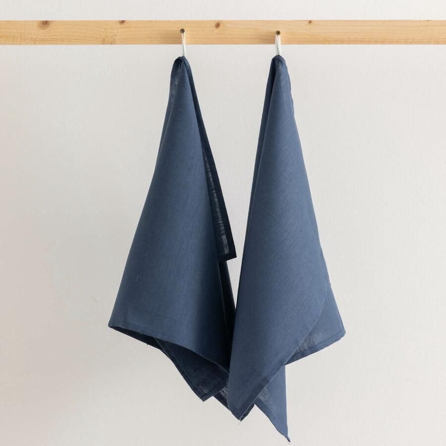 Keukendoek Belum Donkerblauw 45 x 70 cm 2 Stuks