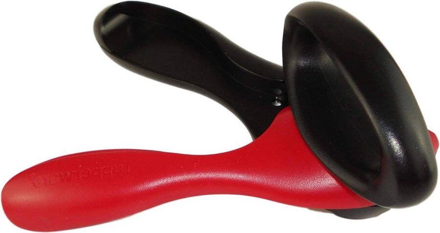 Keukenhulp blikopener zwart-rood D159-bussen openen met gemak