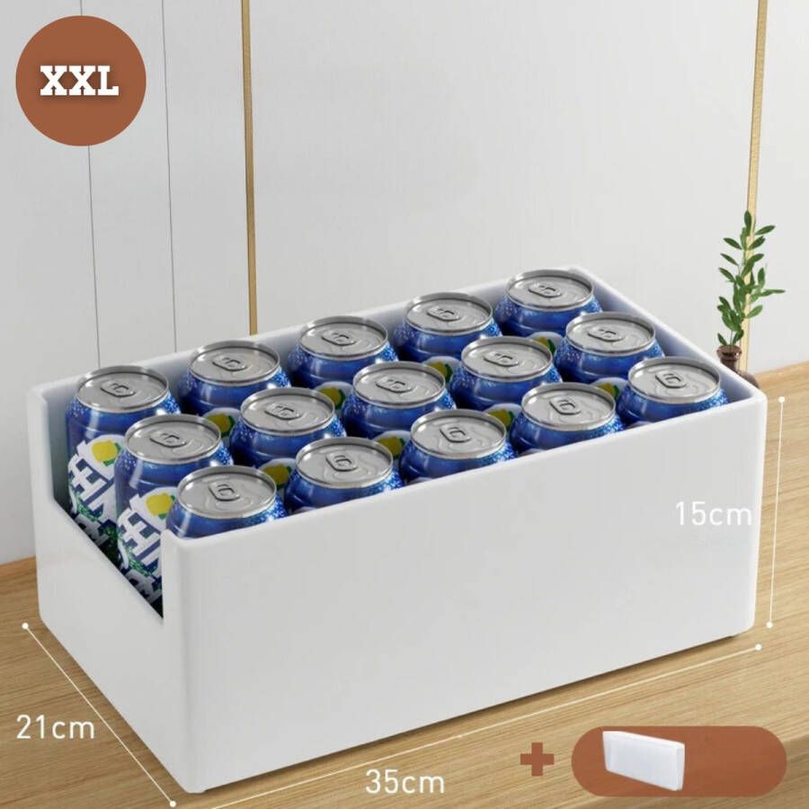 Keukenlade Organizer Luxe XXL Lade Organizers Systemen 21 x 35 x 15 cm Verdeler Bakken Stapelbaar & Uitwisselbaar