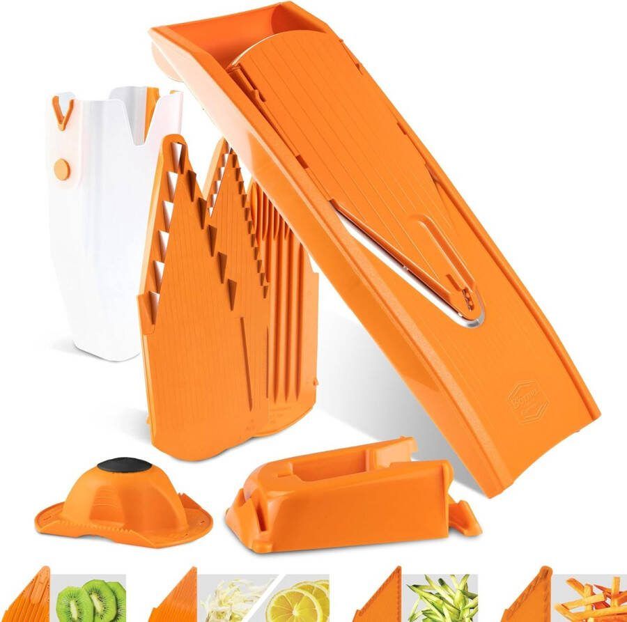 Keukenmandoline oranje set