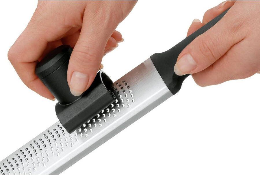 Keukenrasp nootmuskaatrasp 33 x 4 cm Gemberrasp Cromargan roestvrij staal Vaatwasmachinebestendig