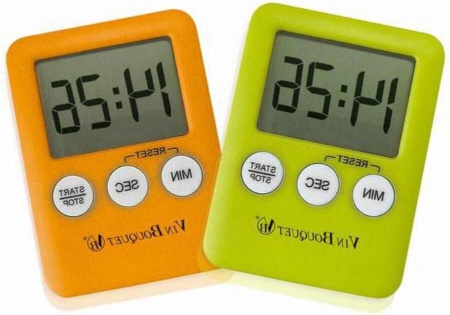 Keukentimer om de beste menu's te maken handig en praktisch kookwekker digitaal
