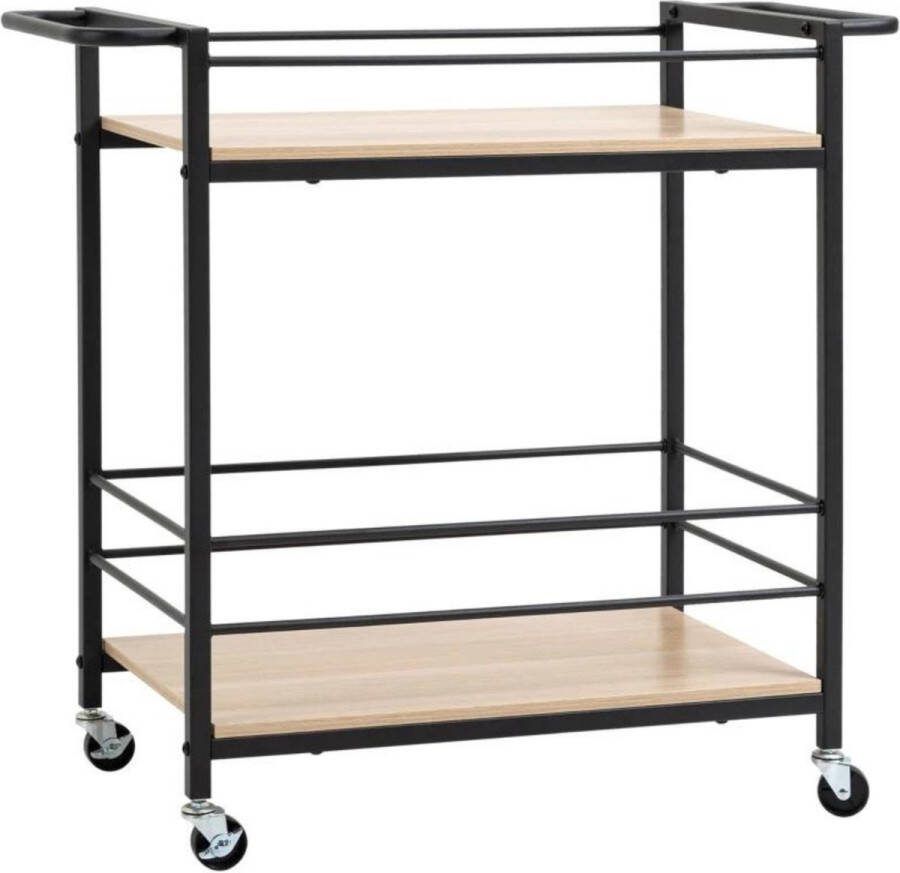 Keukentrolley Serveerwagen Bijzettafel keuken 82 x 40 x 75cm