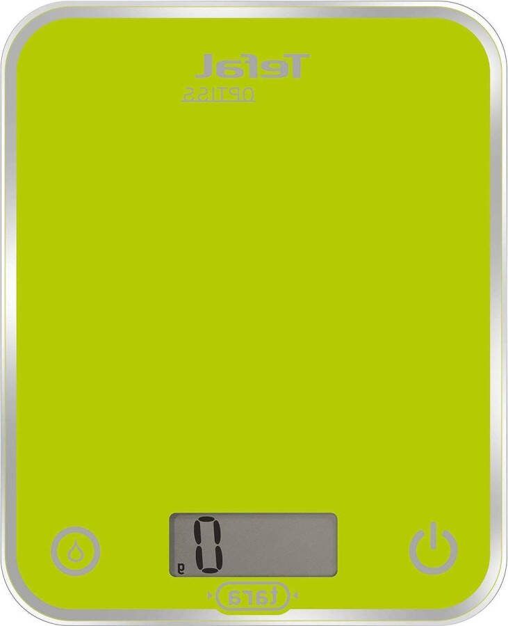 Keukenweegschaal Elektronische BC5002V2 Optiss 5kg-1g Tarra-Functie Conversie Vloeistof LCD-scherm Anijs Groen keukenweegschaal