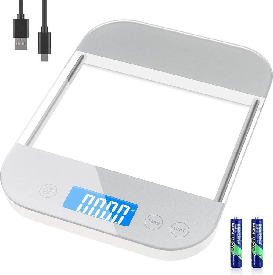 Keukenweegschaal Weegschaal Keuken Digitale Weegschaal Precisie Weegschaal LCD Scherm