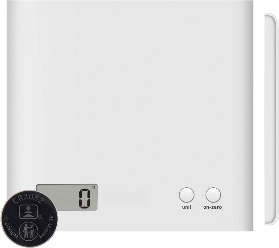 Keukenweegschaal Weegschaal Keuken Digitale Weegschaal Precisie Weegschaal LCD Scherm