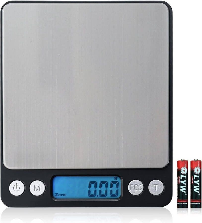 Keukenweegschaal Weegschaal Keuken Digitale Weegschaal Precisie Weegschaal LCD Scherm