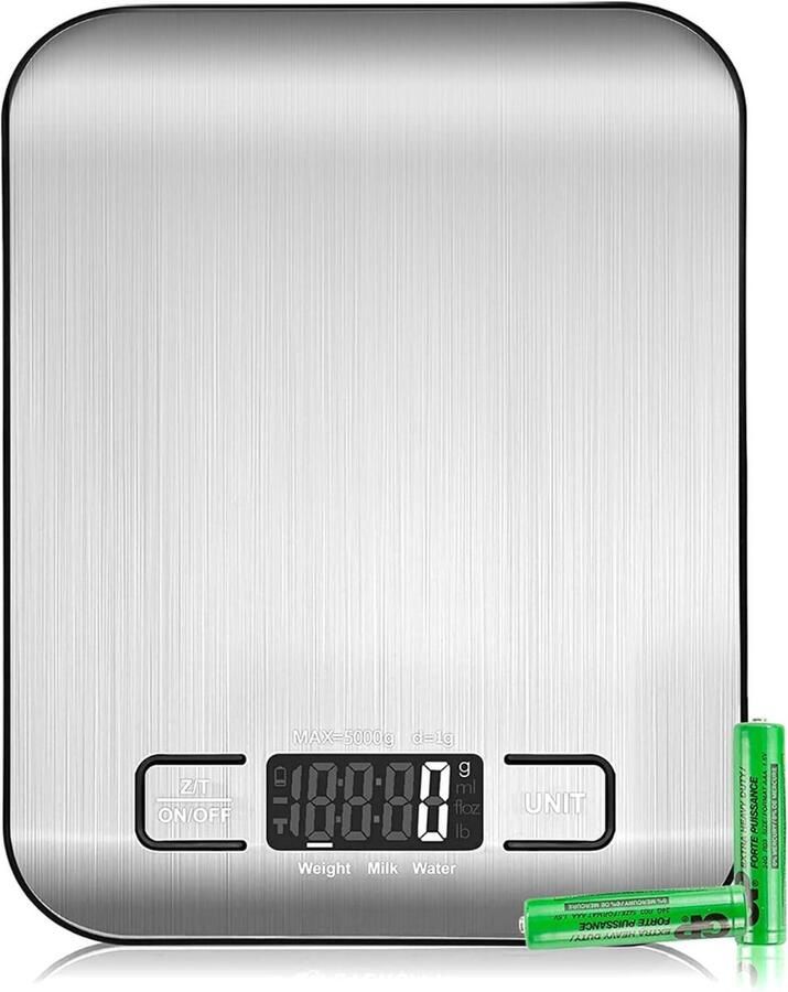 Keukenweegschaal Weegschaal Keuken Digitale Weegschaal Precisie Weegschaal LCD Scherm