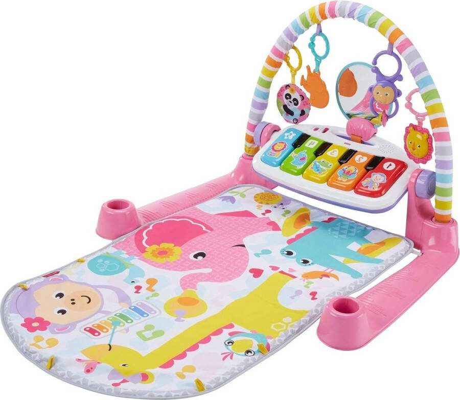 Kick & Play Piano Gym speelmat Activiteitenspeelgoed met verlichting en muziek Zuigelingen leerinhoud