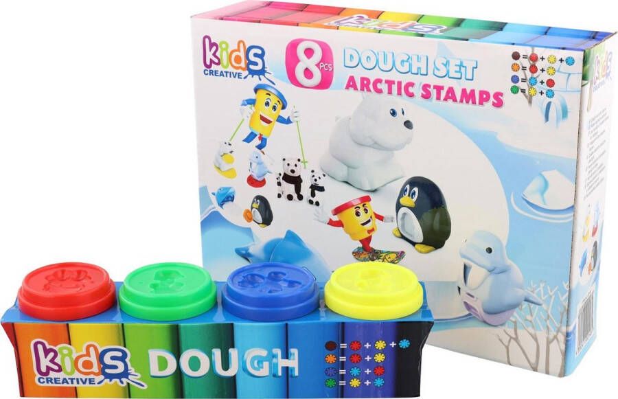 Kids Creative kleiset Dierenwereld Arctic Stamps