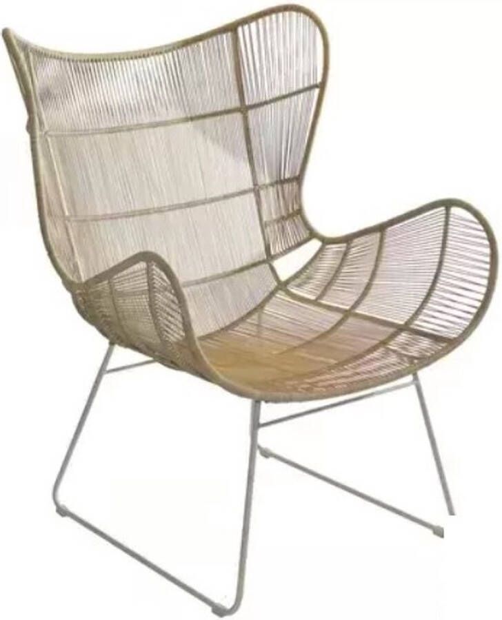 Max&Luuk Kim oorfauteuil linen