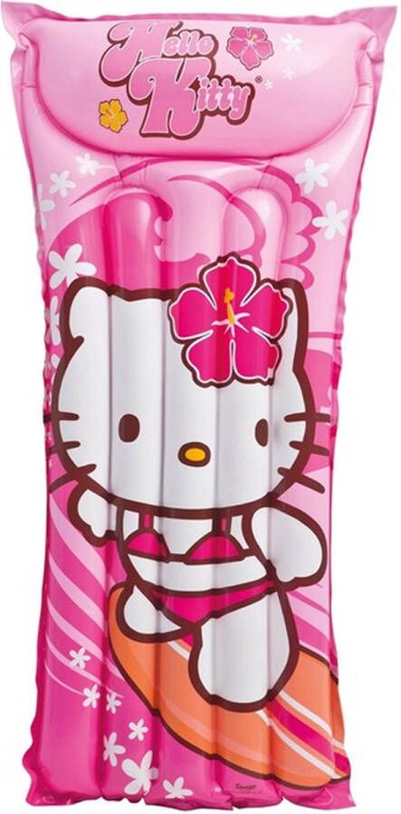 Kinder luchtbed zwembad zwembadluchtbed Roze Hello Kitty 60x110 cm