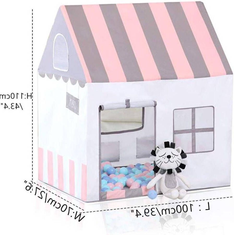 Kinder speeltent baby kinderkasteel binnen buiten spelen speelgoed wendy house veilig en niet-giftig