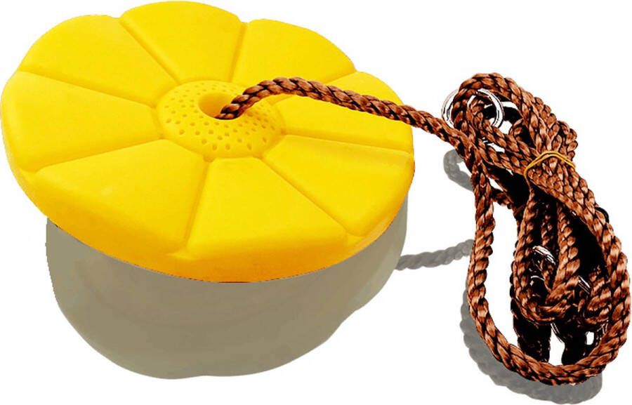 Merkloos Sans marque Kinder speeltoestel groene schommeldisk ronde schommel 28 cm Buitenspeelgoed Schommelen Speeltoestel schommeldisc schijf