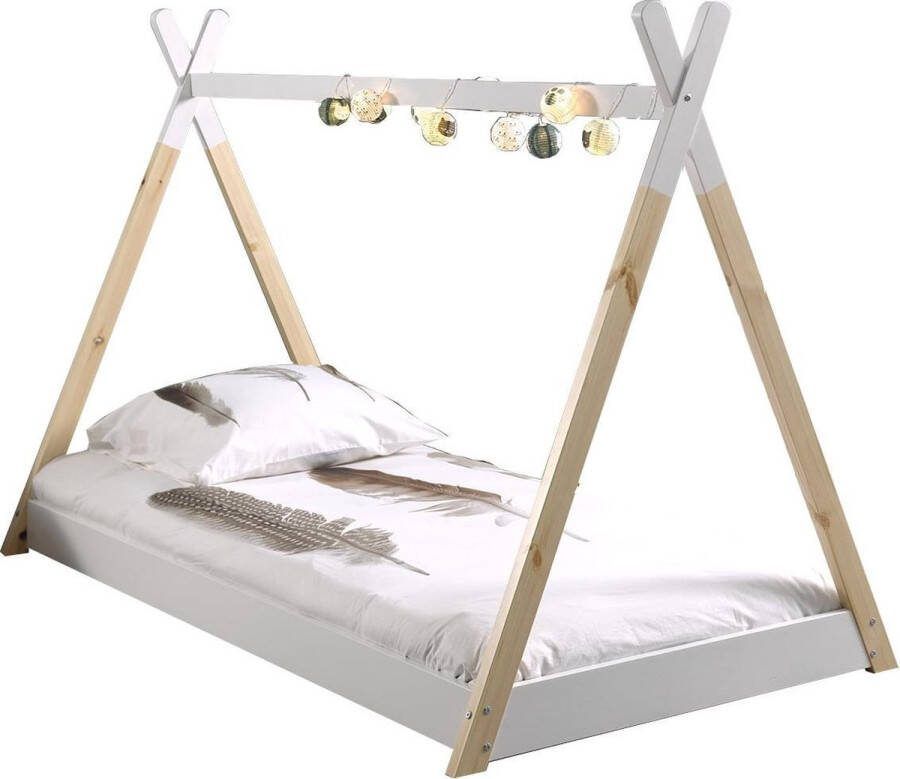 Kinderbed Winnetou Wit Hoogte 134 cm
